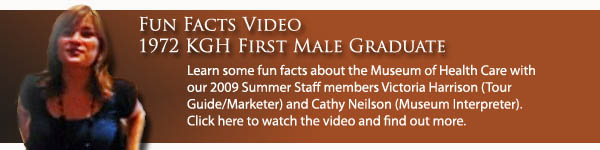 Fun Fact Video - First Male Grad Banner